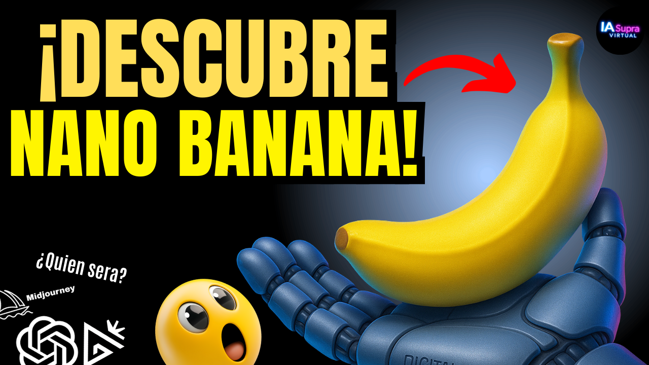 Descubre Nano Banana, el Nuevo Creador de Imagen | 💻Supra Virtual 💻 | 20 Agosto Descubre Nano Banana, el Nuevo Creador de Imagen | 💻Supra Virtual 💻 | 20 Agosto